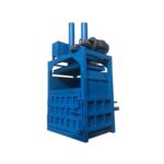 Vertical Hydraulic Baler For Waste Textiles