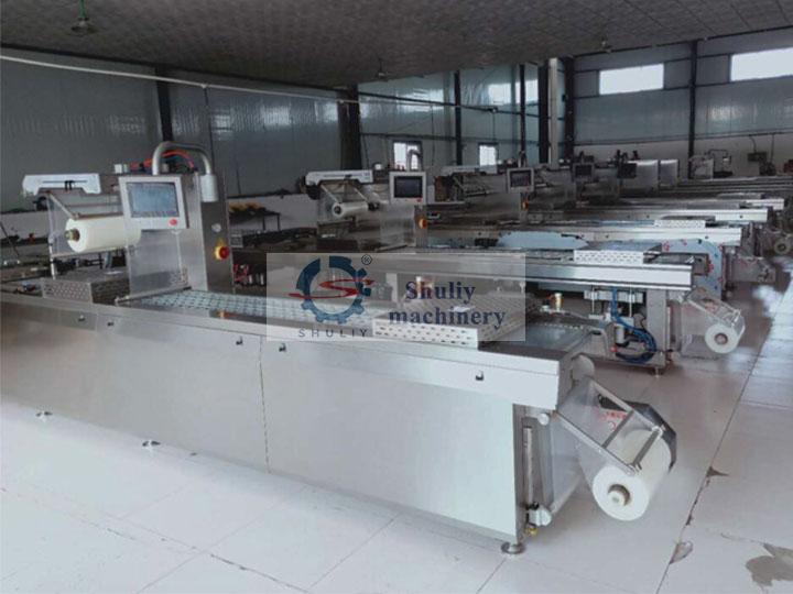 Stretch-film-vacuum-packaging-machine