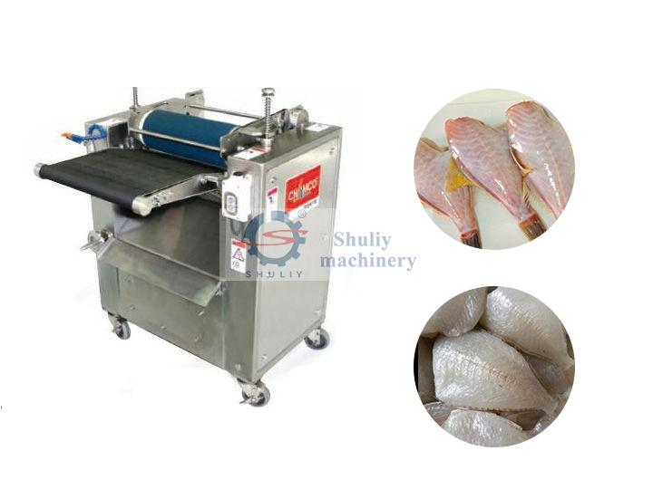 commercial fish skinning machine