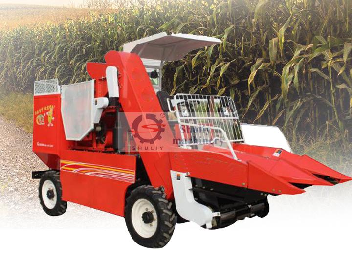 corn harvester