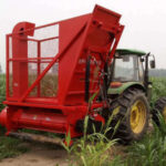 corn stalk harvester