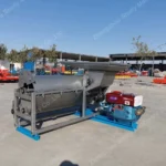 diesel engine type melon seed extractor