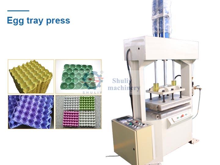 Egg tray machine