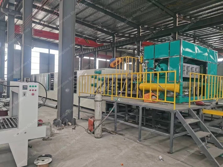 egg tray processing plant