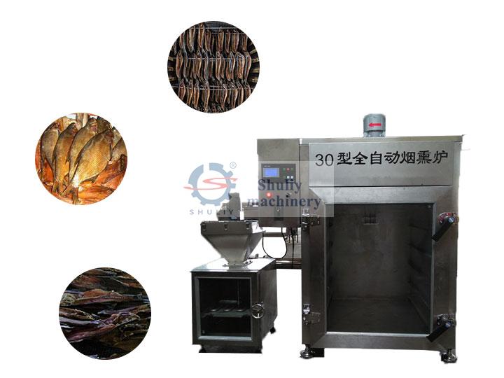 fish smoking machine