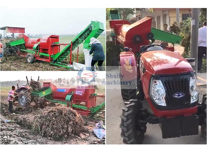 peanut picking machine