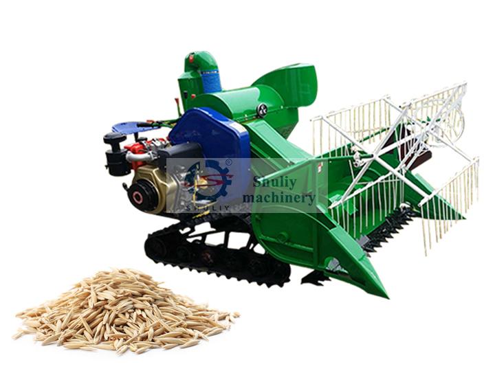 rice harvester machine