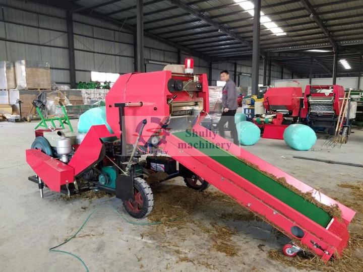 round baler machine