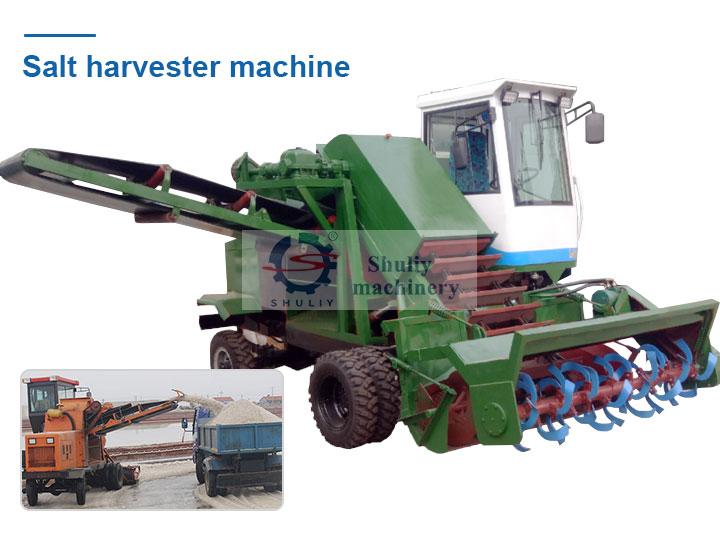 sea salt harvester machine