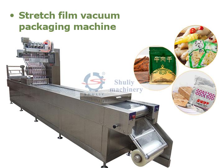 Automatische Stretchfolien-Vakuumverpackungsmaschine