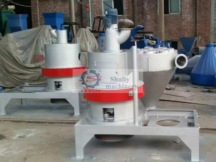 vertical wood powder machine