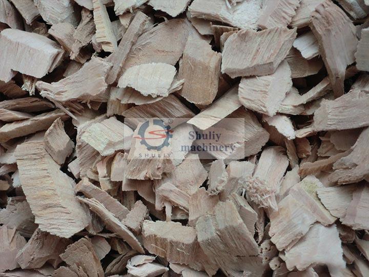 wood chips