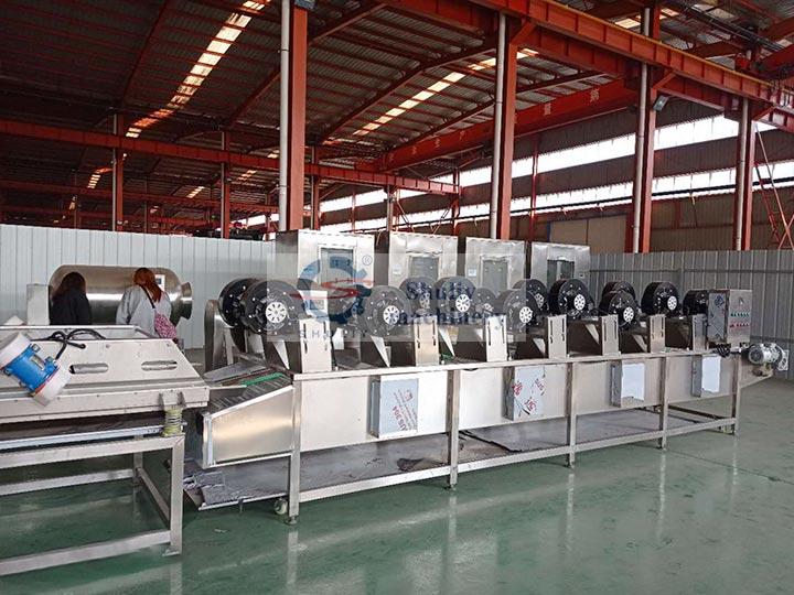 vegetable processing machine