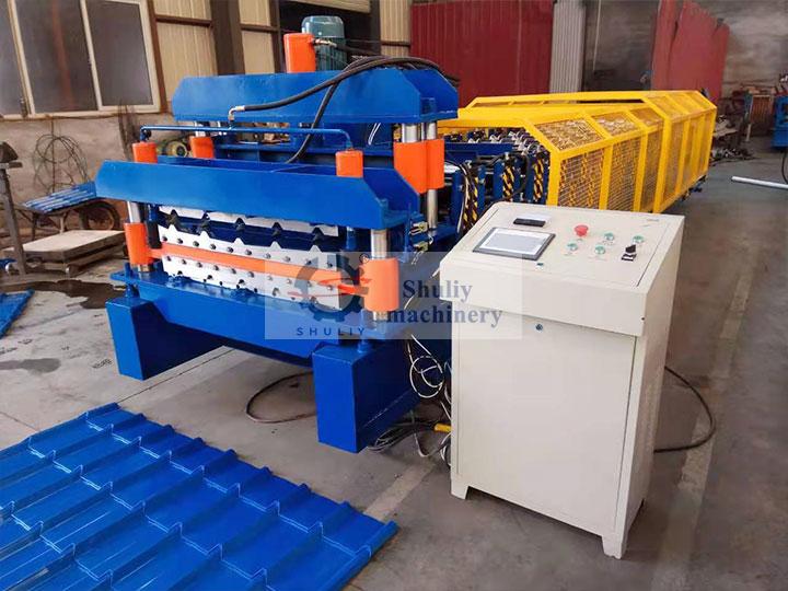 commercial color steel tile press machine