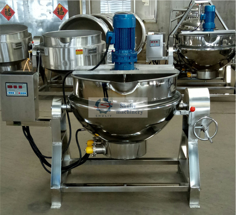 chili paste jacketed kettle