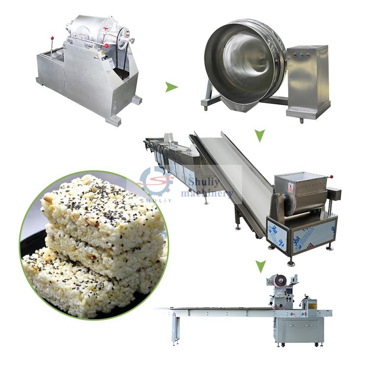 puffed rice cake production line