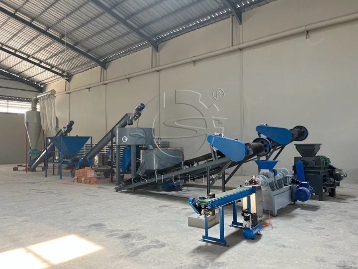 briquette charcoal processing plant